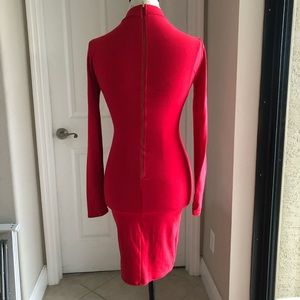 Fashionnova Red Bodycon Dress